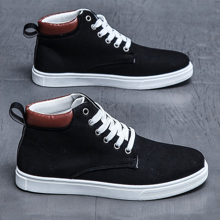 Men's High-Top Canvas Sneakers