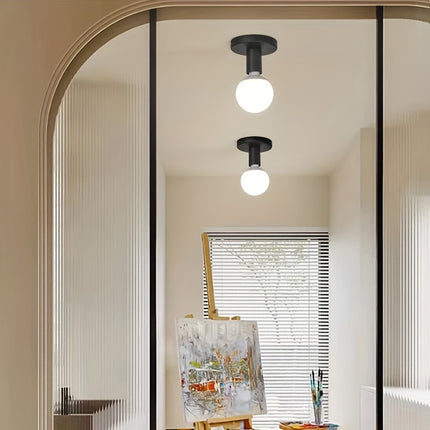Modern Nordic Ceiling Light with E27 Base for Any Room