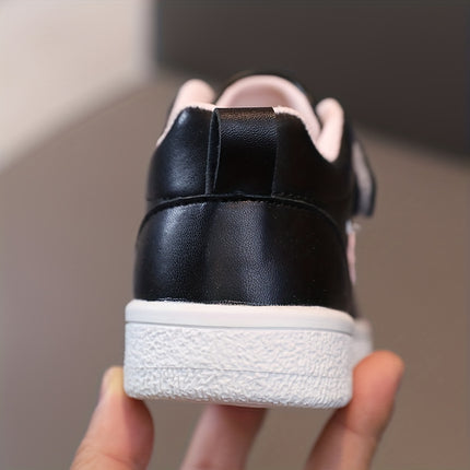 Girls' Heart Print Slip-On Sneakers