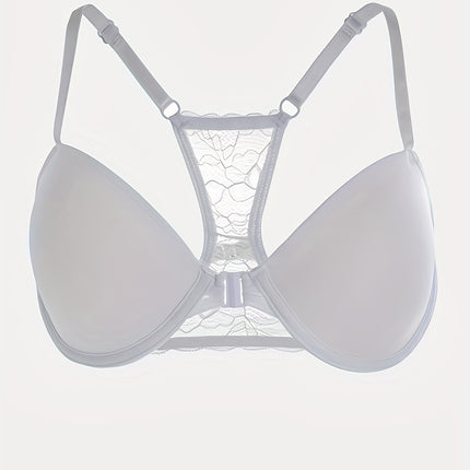 Lace Buckle Push-Up Bra