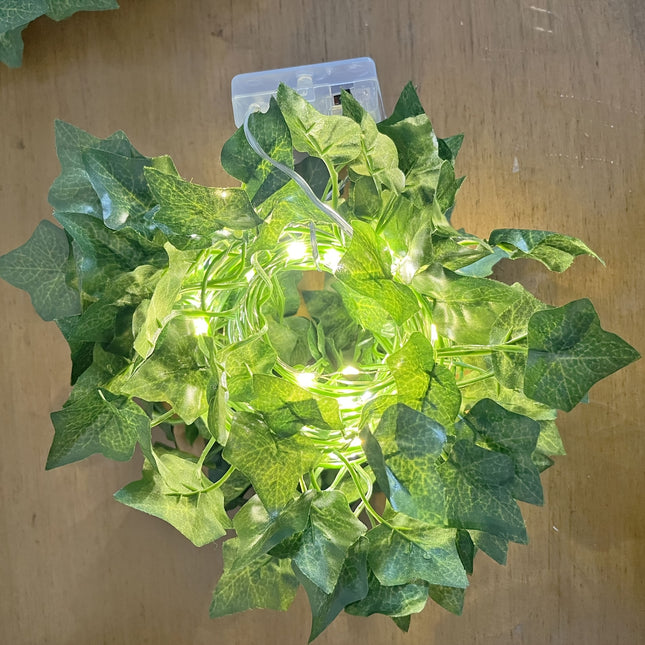 5M Artificial Leaf Fairy String Lights for Garden & Home