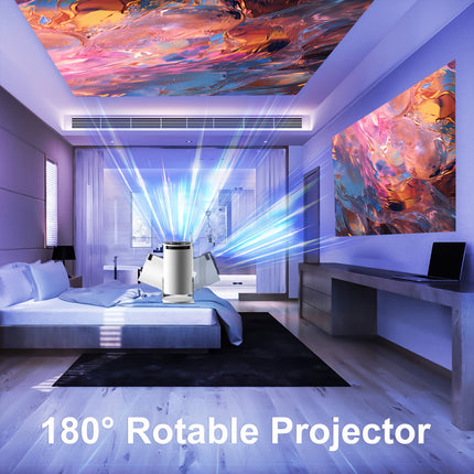 Portable 4K Smart Projector HY300