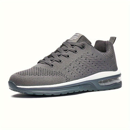 Men’s Trendy Woven Knit Running Shoes