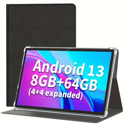 Relndoo T10 10.1" Android Tablet with Dual Cameras