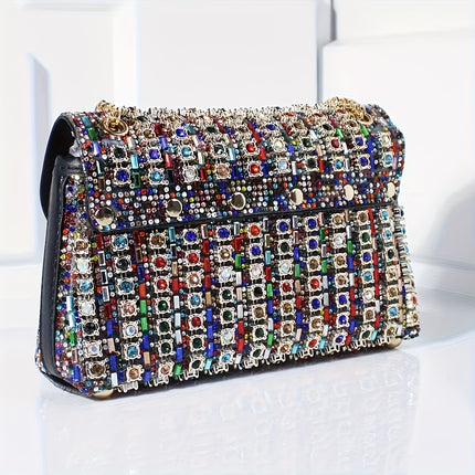 Elegant Rhinestone Evening Clutch