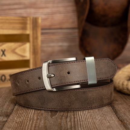 Vintage Casual Faux Leather Belt