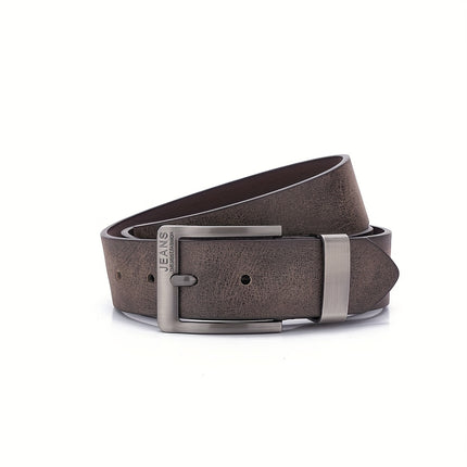 Men's Faux Leather Belt Collection