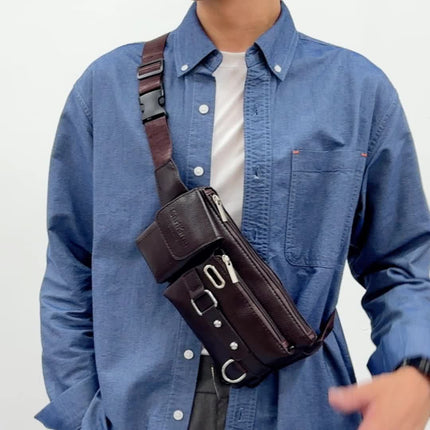 Large Capacity Men's Crossbody Bag