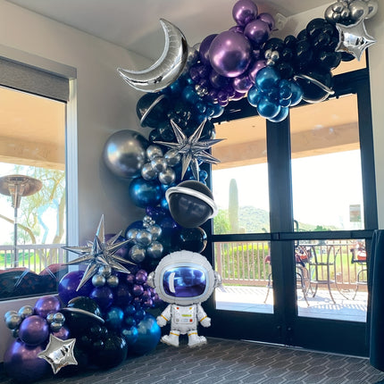 139pcs Over Air Ball Garland Arch Kit