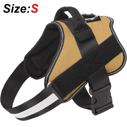 Reflective No-Pull Dog Harness with Easy-Grab Handle - Monti Bargains