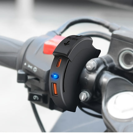 Motorcycle Fast USB Charger – Dual Ports for All Devices