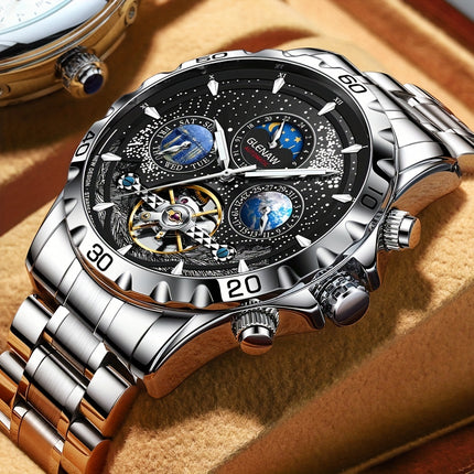 Starry Sky Multifunctional Mechanical Watch