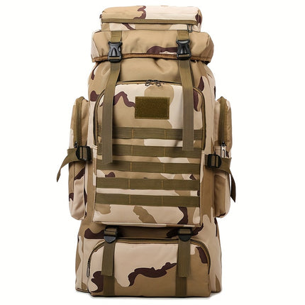 80L Hiking Travel Backpack