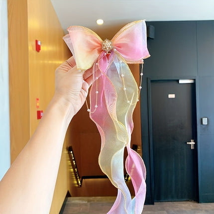 Fantasy Mermaid Princess Hair Ribbon Clip