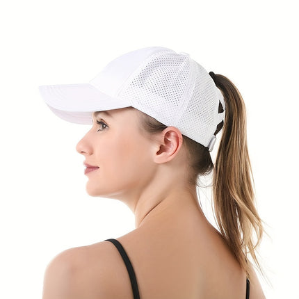 Ponytail Trucker Baseball Cap
