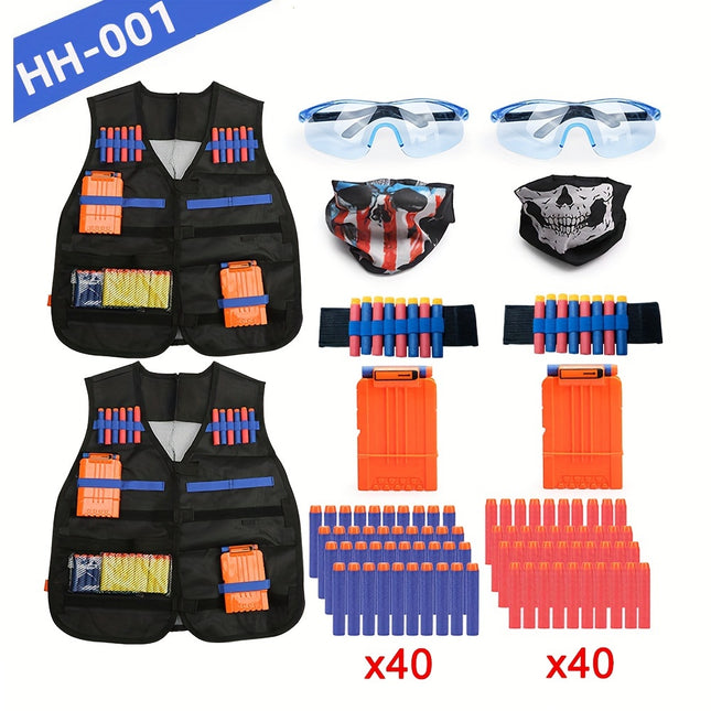 Ultimate Tactical Vest Kit for Nerf - Monti Bargains