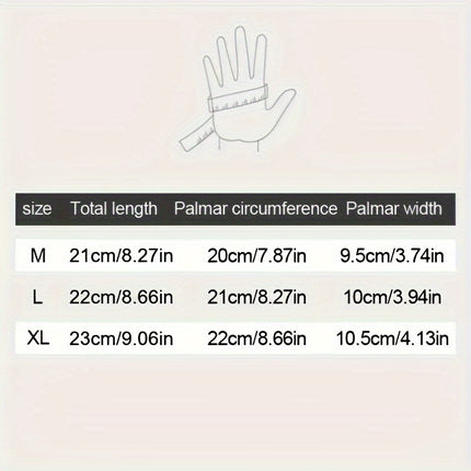 Winter Gloves for Riding – Warm, Windproof, Non-Slip Grip