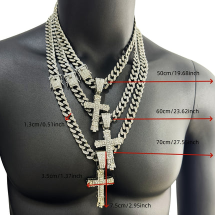 Sky Talent Bao Gold-Plated Cross Necklace