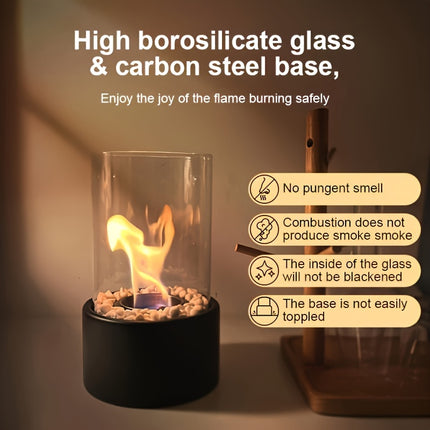 Stainless Steel Tabletop Fireplace – Romantic Portable Fire Pit
