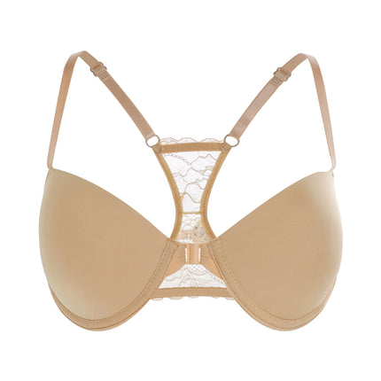 Lace Buckle Push-Up Bra