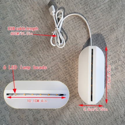 Glow-In-The-Dark LED Memo Board with 7 Pens