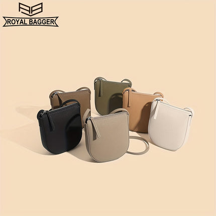 Royal Mini Leather Crossbody Bag