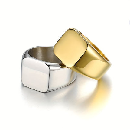 Retro Titanium Steel Cross-border Men's Ring