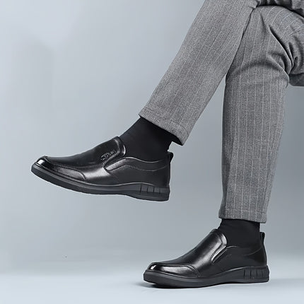 Men’s Classic Black Loafers