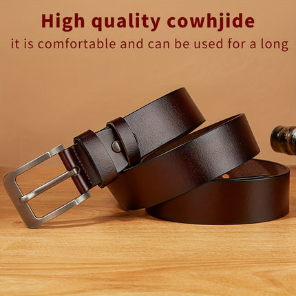 Men's Genuine Leather Work Belt