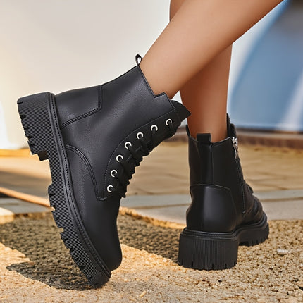 Korean Style Women's Platform Boots