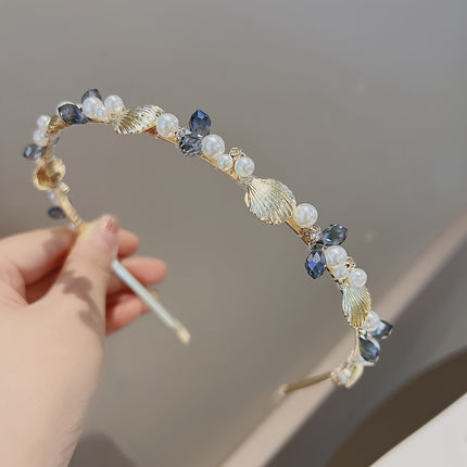 Elegant Ocean-Inspired Shell & Starfish Headband