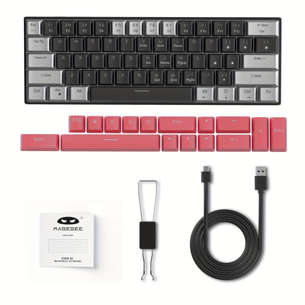 Compact 60% Gaming Keyboard - Monti Bargains