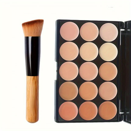 2-Piece Concealer Set with Brush