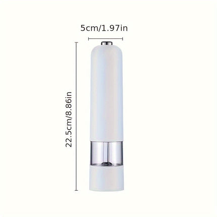 Electric Salt & Pepper Grinder Set - Automatic Spice Mill