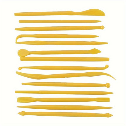 14pcs Clay Sculpting & Carving Tools