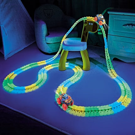 Luminous Race Track Car Toy Set – Fun Gift for Kids