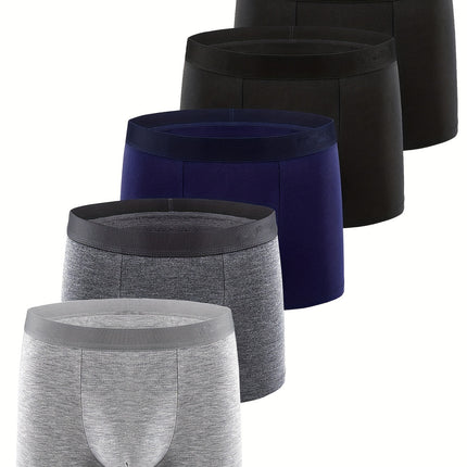 Men's Cotton Stretch Boxer Briefs