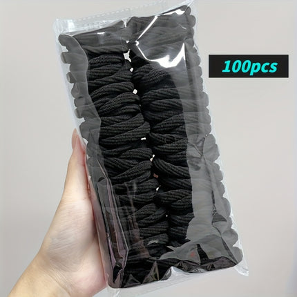 50pcs High-Elastic Sports Hair Ties
