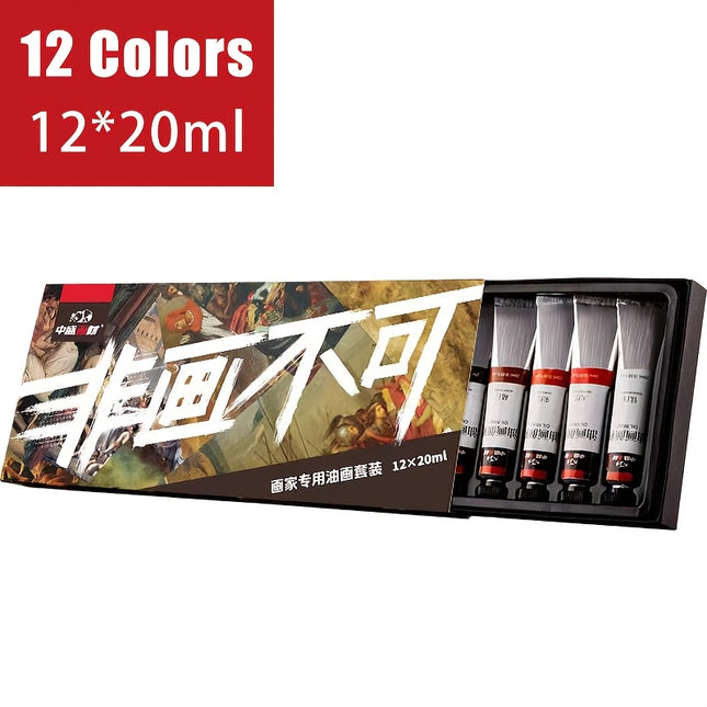 Professional Oil Paint Set