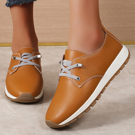 Women's Solid Color Loafers
