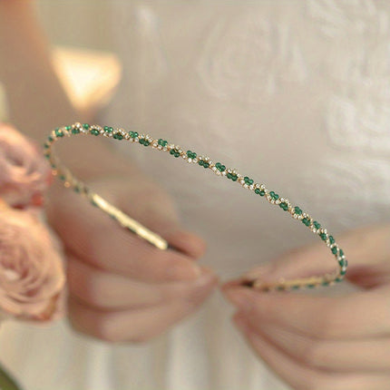 Vintage Royal Rhinestone Alice Band