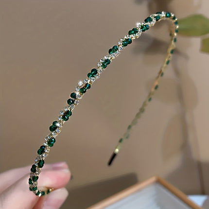 Vintage Royal Rhinestone Alice Band