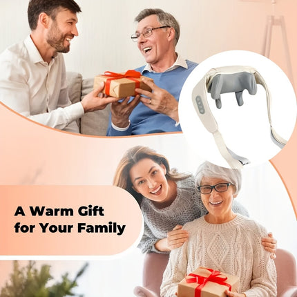 3D Neck Massager with Heat - Deep Tissue Relief at Home