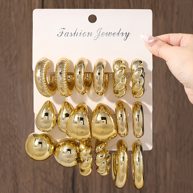 18pcs Women's Fashion Jewelry Set