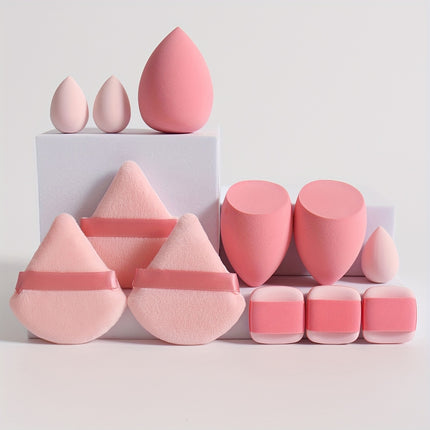 12-Piece Versatile Makeup Sponge Set