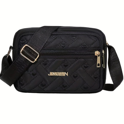 JINGEN Nylon Crossbody Bag