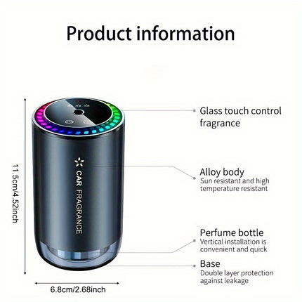 Smart Car Aromatherapy Diffuser with 3 Modes & Fragrance Oil