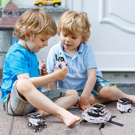 6-in-1 STEM Solar Robot Kit - Monti Bargains