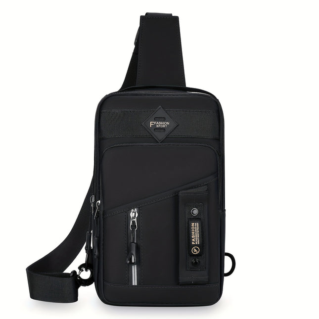 Men's Outdoor Chest Crossbody Bag