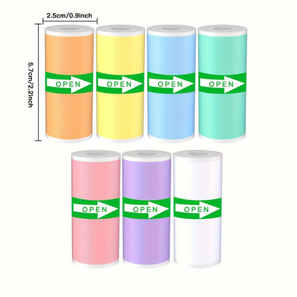 Mini Adhesive Printing Paper Rolls